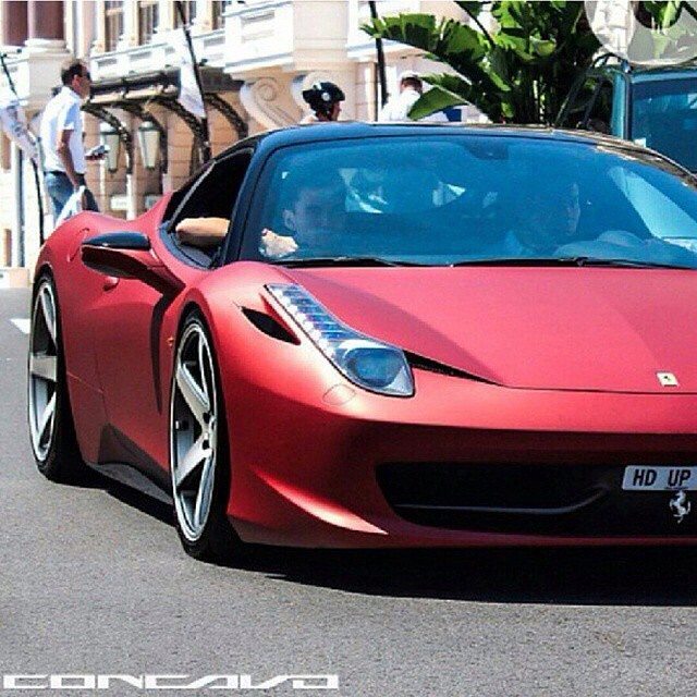 Oh Hai! #Ferrari #Concavo #458 #ItsALifestyle #ConcavoWheels