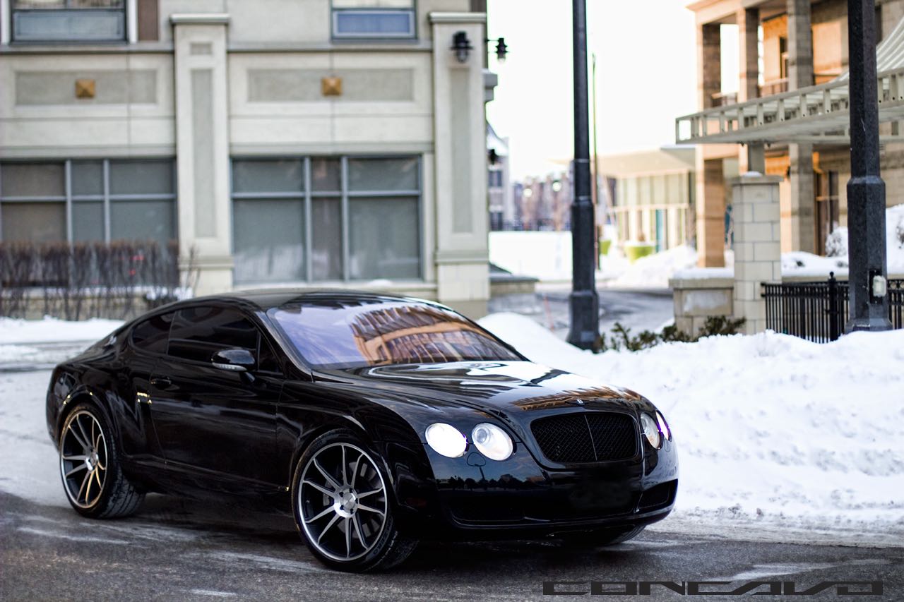 Bentley Continental gt Black