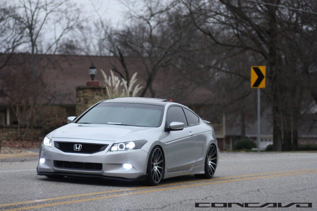Honda Accord Coupe on CW12’s Concavo Wheels