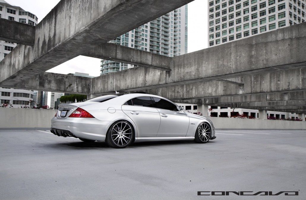 Mercedes Benz CLS63 AMG on CW-12’s – Concavo Wheels