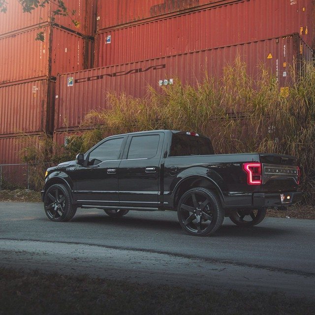 All Black Everything! 2015 Ford F150 Platinum on CW-6’s |…
