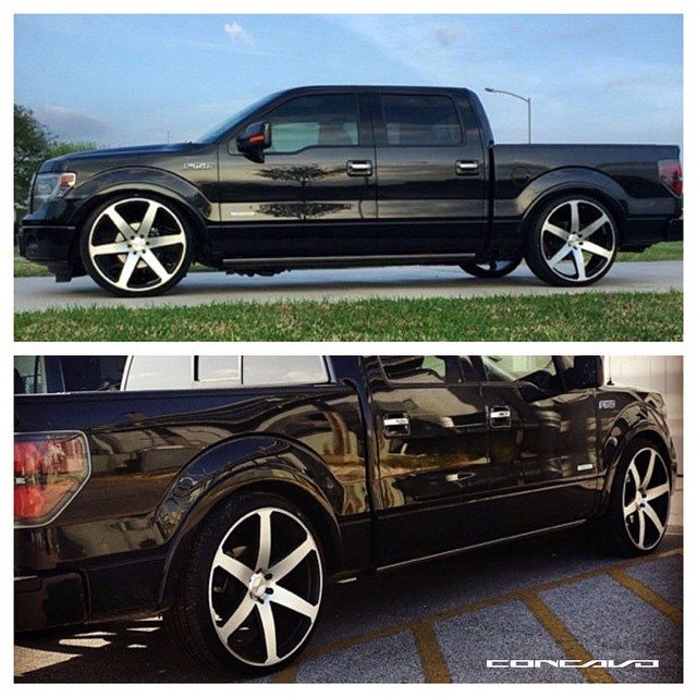 This F150 is Sitting Soo Nice on the CW-6’s! #Concavo…
